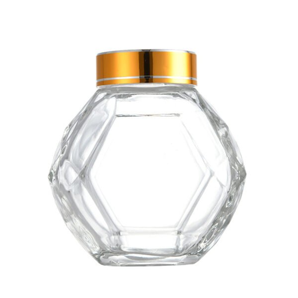 Glass Jar Honey Container-1