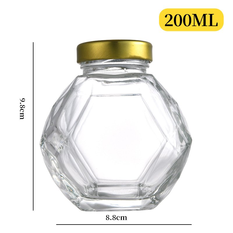 Glass Jar Honey Container-3