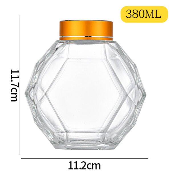 Glass Jar Honey Container-3