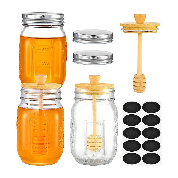 Glass Jar Honey Container14