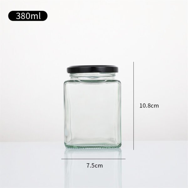 Square Honey Jar-02