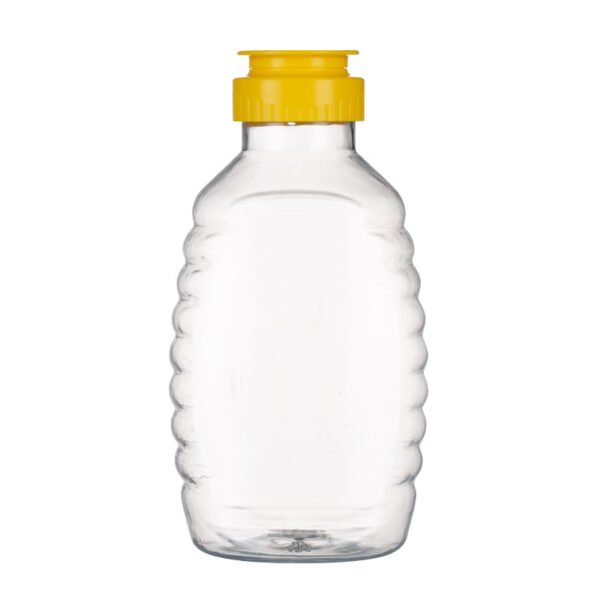 Lainrrew Honey Jars, Plastic Honey Bottles With Le-07