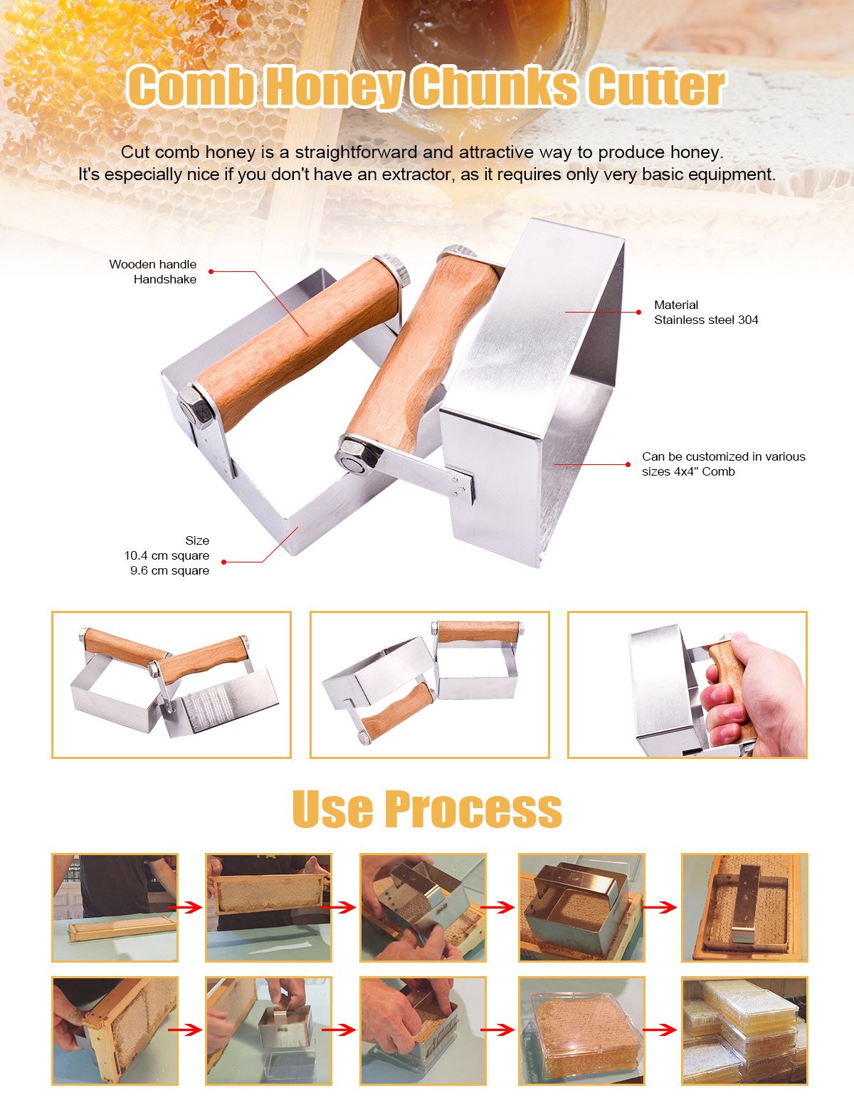 Comb Honey Cutter