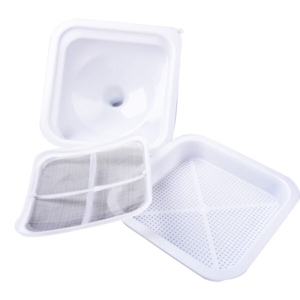 Plastic Double Honey Strainer – Multi Function Honey Filter for Easy Filtration 3