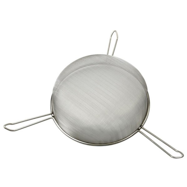 Stainless Steel Single Layer Honey Strainer with Tripod Stand – Efficient Honey Filtration 1