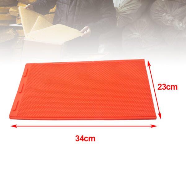 Versatile Silicone Beeswax Embossing Mold for Foundation Sheets 4