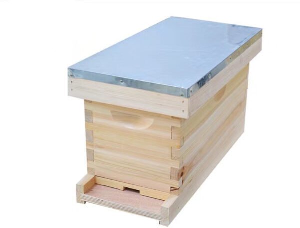 Huamuyi Beekeeping Kit Central Bee Equipment with Langstroth Kings Box and Chinese Fir Beehive